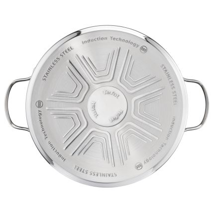 Tefal - Set de cocina de 10 piezas DAILY COOK, acero inoxidable