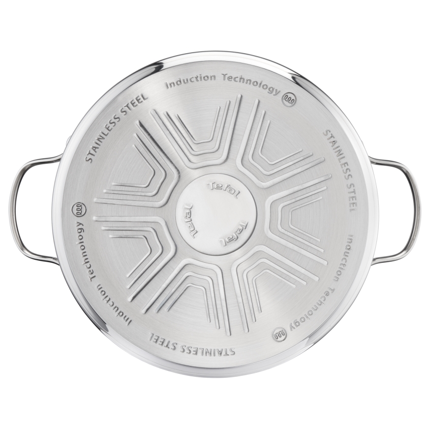 Tefal - Set de cocina de 10 piezas DAILY COOK, acero inoxidable