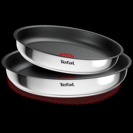 Tefal - Set de cocina INGENIO COOK, 3 piezas, acero inoxidable