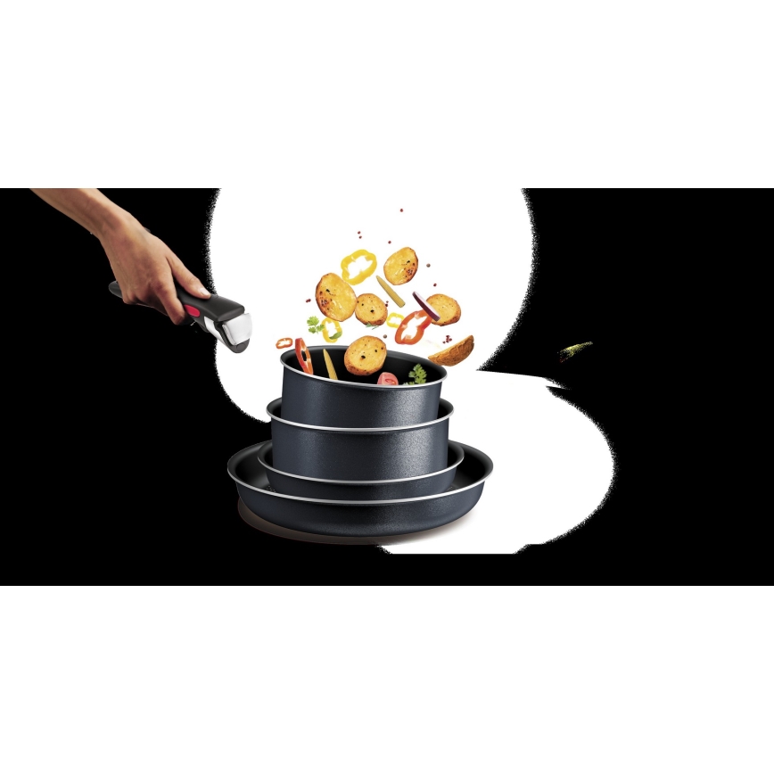 Tefal - Set de utensilios de cocina de 5 piezas INGENIO SO LIGHT