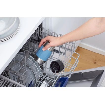 Tefal - Taza térmica 300 ml COMPACT MUG acero inoxidable/azul