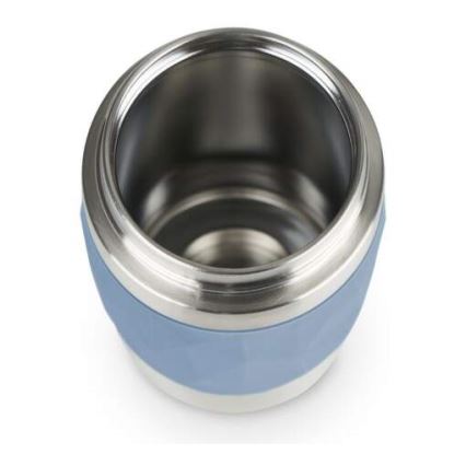 Tefal - Taza térmica 300 ml COMPACT MUG acero inoxidable/azul
