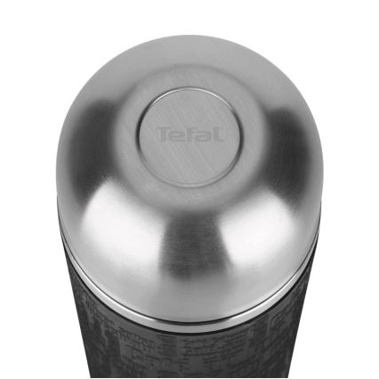 Tefal - Termo con una taza 0,5 l SENATOR acero inoxidable/negro