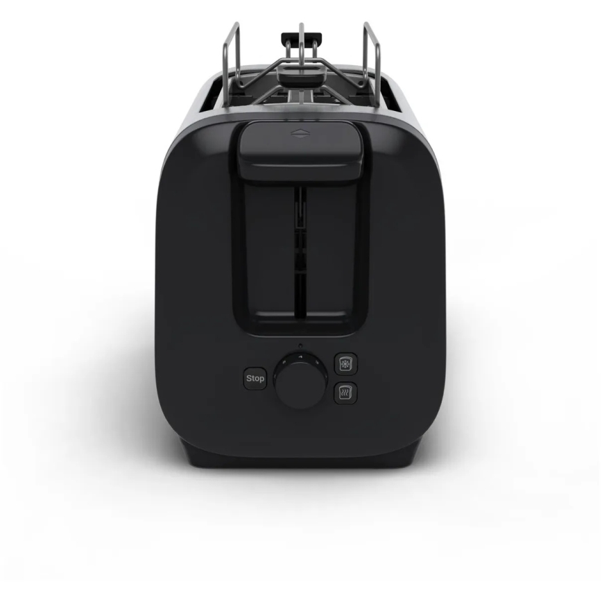Tefal - Tostadora con dos agujeros SUBITO 1300W/230V negro/acero inoxidable