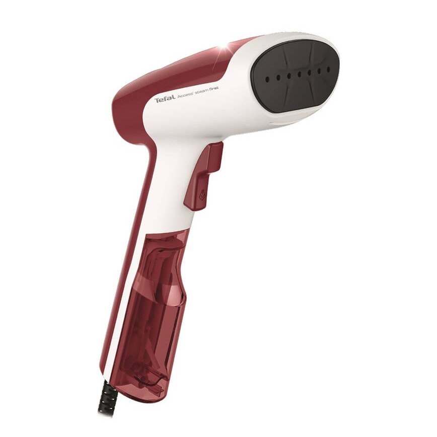 Tefal - Vaporizador de mano para ropa ACCESS STEAM FIRST 1300W/230V burdeos