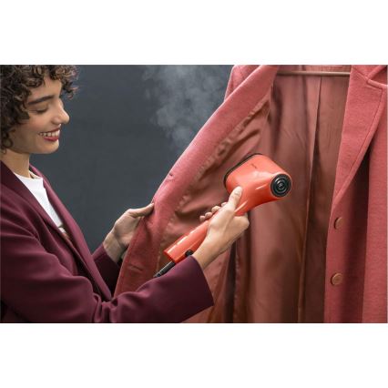 Tefal - Vaporizador de mano para ropa PURE POP 1300W/230V rojo