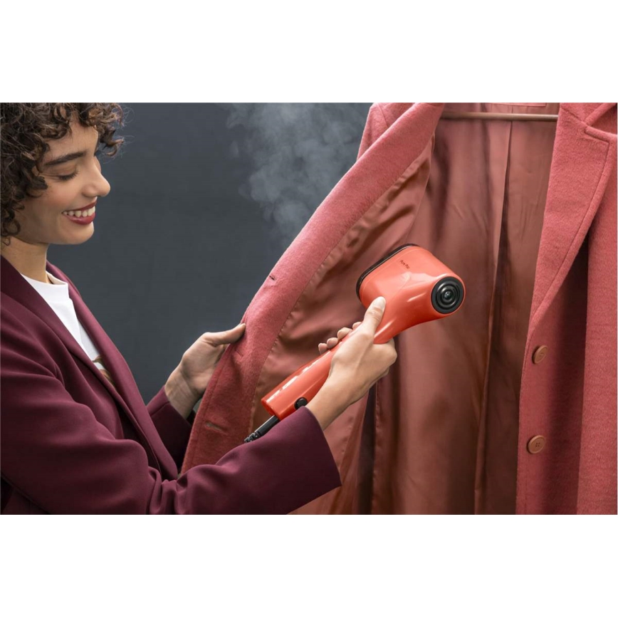 Tefal - Vaporizador de mano para ropa PURE POP 1300W/230V rojo