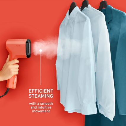 Tefal - Vaporizador de mano para ropa PURE POP 1300W/230V rojo