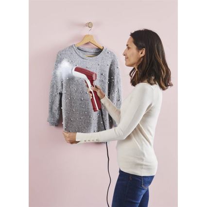 Tefal - Vaporizador de prendas de mano ACCESS STEAM FIRST 1300W/230V burdeos