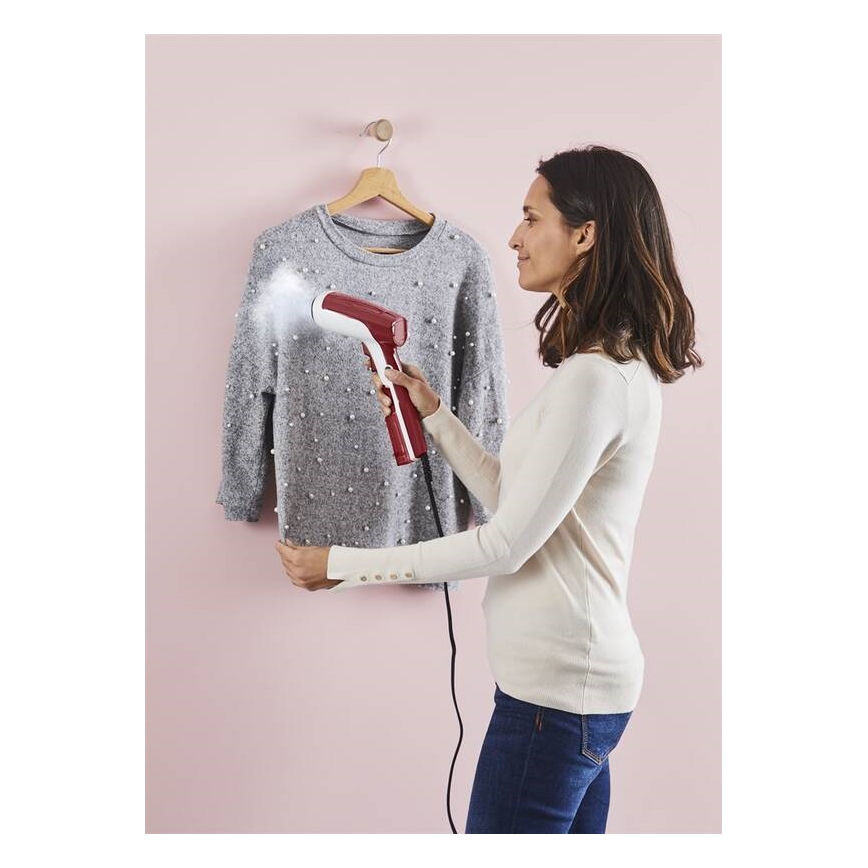 Tefal - Vaporizador de prendas de mano ACCESS STEAM FIRST 1300W/230V burdeos