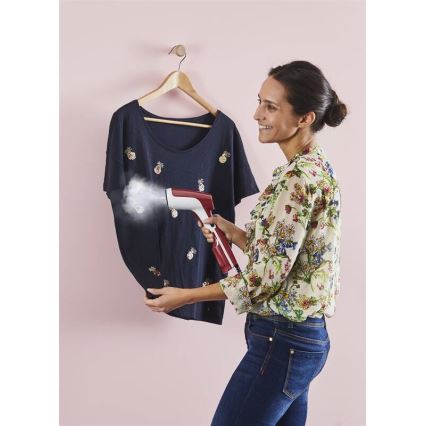 Tefal - Vaporizador de prendas de mano ACCESS STEAM FIRST 1300W/230V burdeos