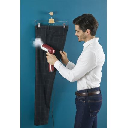 Tefal - Vaporizador de prendas de mano ACCESS STEAM FIRST 1300W/230V burdeos