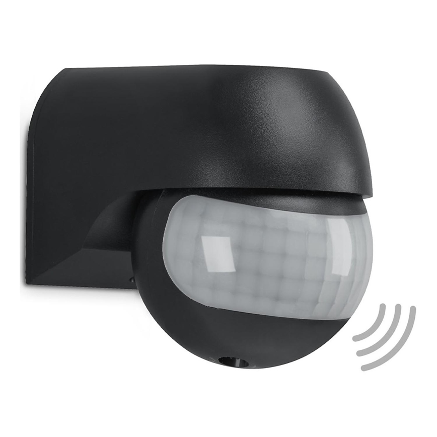 Telefunken 306405TF - Detector de movimiento para exterior 230V IP44 negro