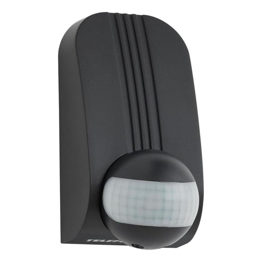 Telefunken 306505TF - Sensor de movimiento para exterior 180° IP44 negro