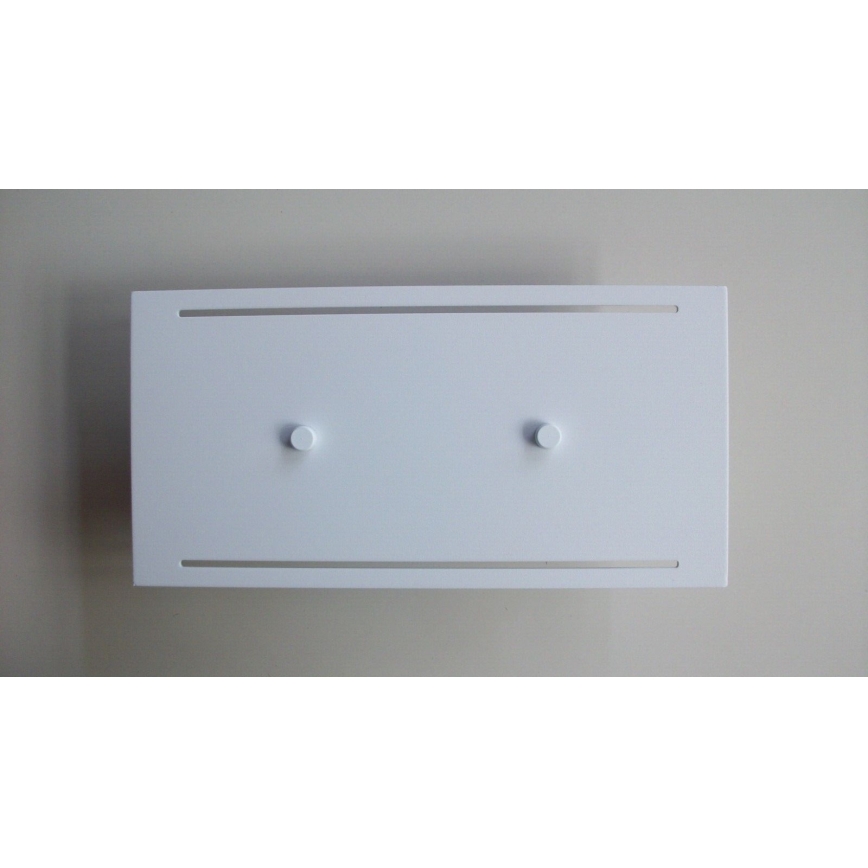 Telefunken 307806TF - Aplique LED para exterior 2xLED/3,5W/230V IP44 blanco