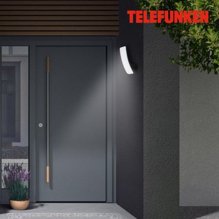 Telefunken 311605TF - Aplique LED para exterior LED/15W/230V IP44 negro