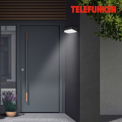 Telefunken 312205TF - Aplique LED para exterior LED/14W/230V IP44