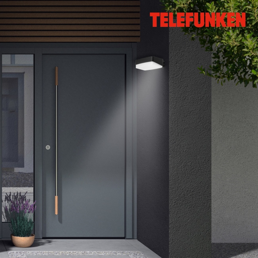 Telefunken 312205TF - Aplique LED para exterior LED/14W/230V IP44
