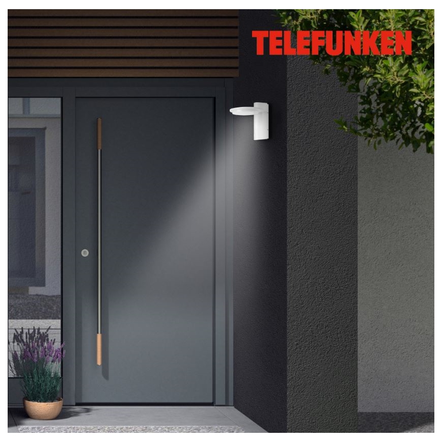 Telefunken 312406TF - Aplique LED para exterior LED/10W/230V IP44