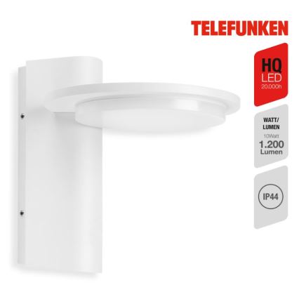 Telefunken 312406TF - Aplique LED para exterior LED/10W/230V IP44