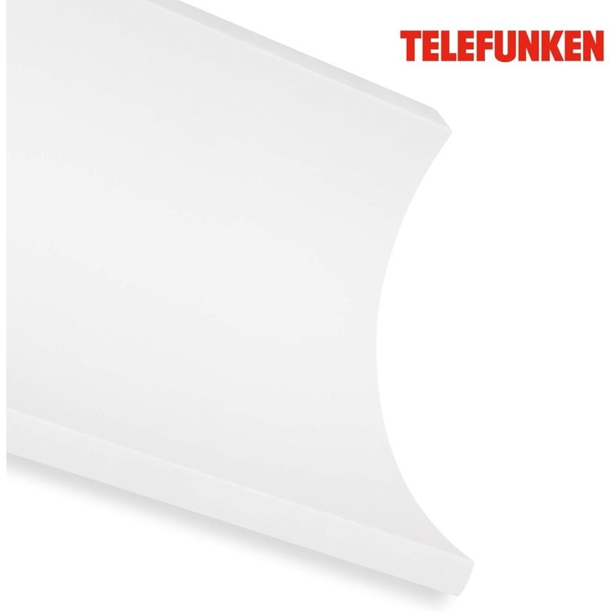 Telefunken 312806TF - Aplique LED para exterior 2xLED/6W/230V IP44 blanco