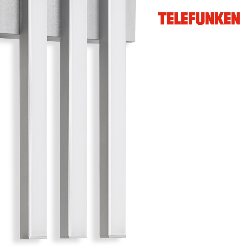 Telefunken 313104TF - Aplique LED para exterior 3xLED/4W/230V IP44
