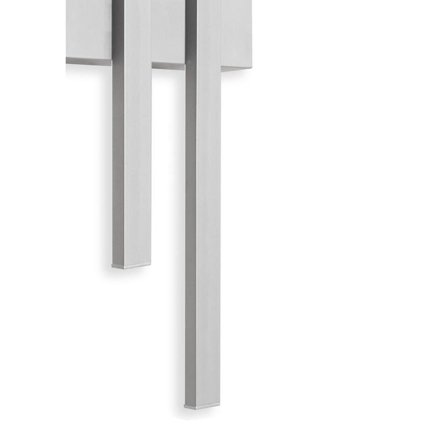 Telefunken 313204TF - Aplique de pared exterior LED 2xLED/4W/230V 4000K IP44