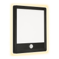 Telefunken 313805TF - LED Aplique para exterior con sensor LED/15W/230V IP44