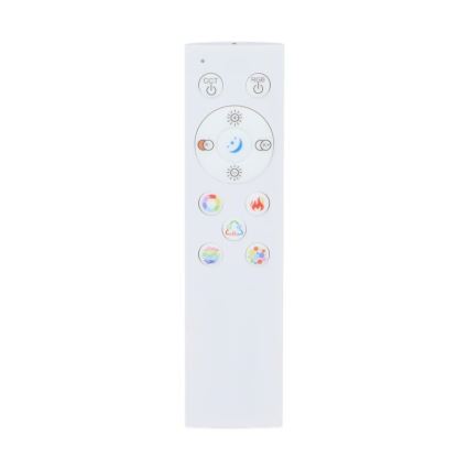 Telefunken 320104TF - Luminaria de techo LED RGBW regulable LED/21W/230V 3000-6500K Ø 45 cm + mando a distancia