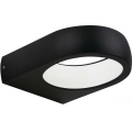 Telefunken 320205TF - Aplique de pared para exterior LED, 7,5 W, 230 V, IP44, negro