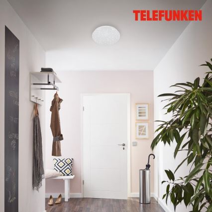 Telefunken 601706TF - Plafón LED con sensor LED/12W/230V diá. 27 cm