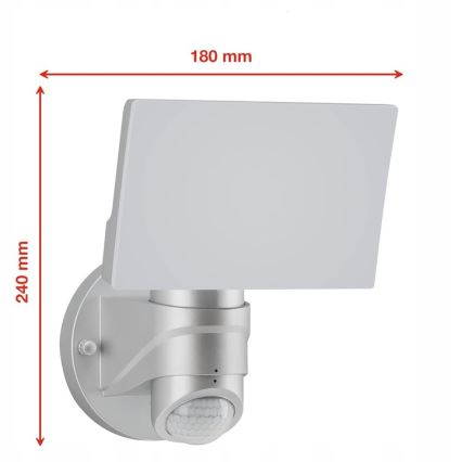 Telefunken - Reflector LED con sensor LED/16W/230V