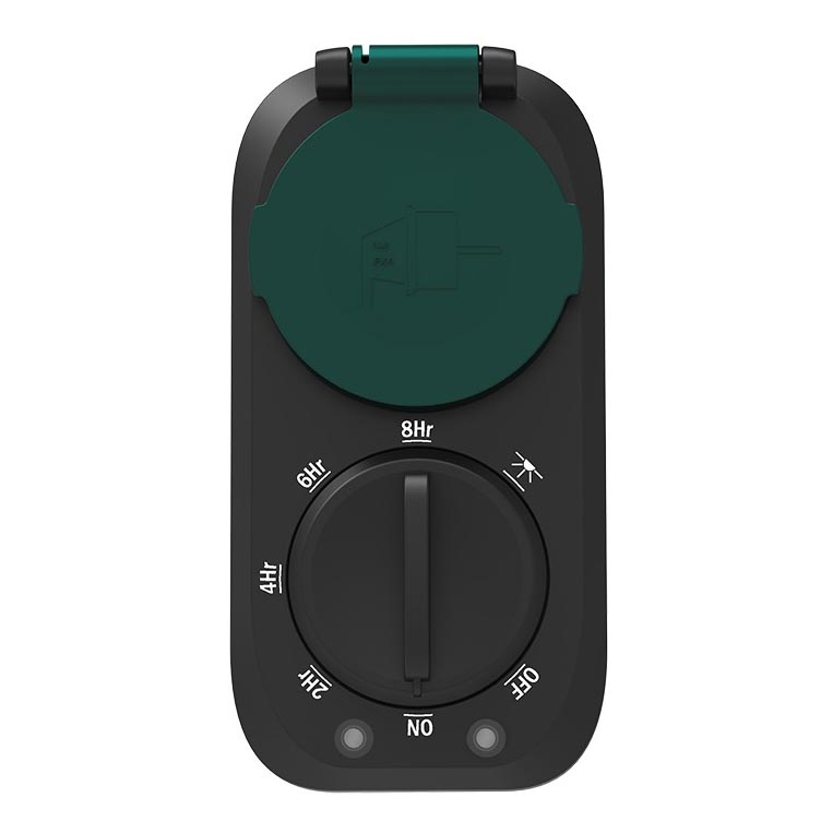 Temporizador con sensor crepuscular 3600W/230V IP44