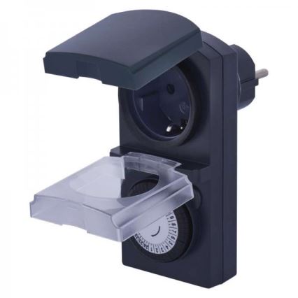 Temporizador mecánico de exterior SCHUKO IP44