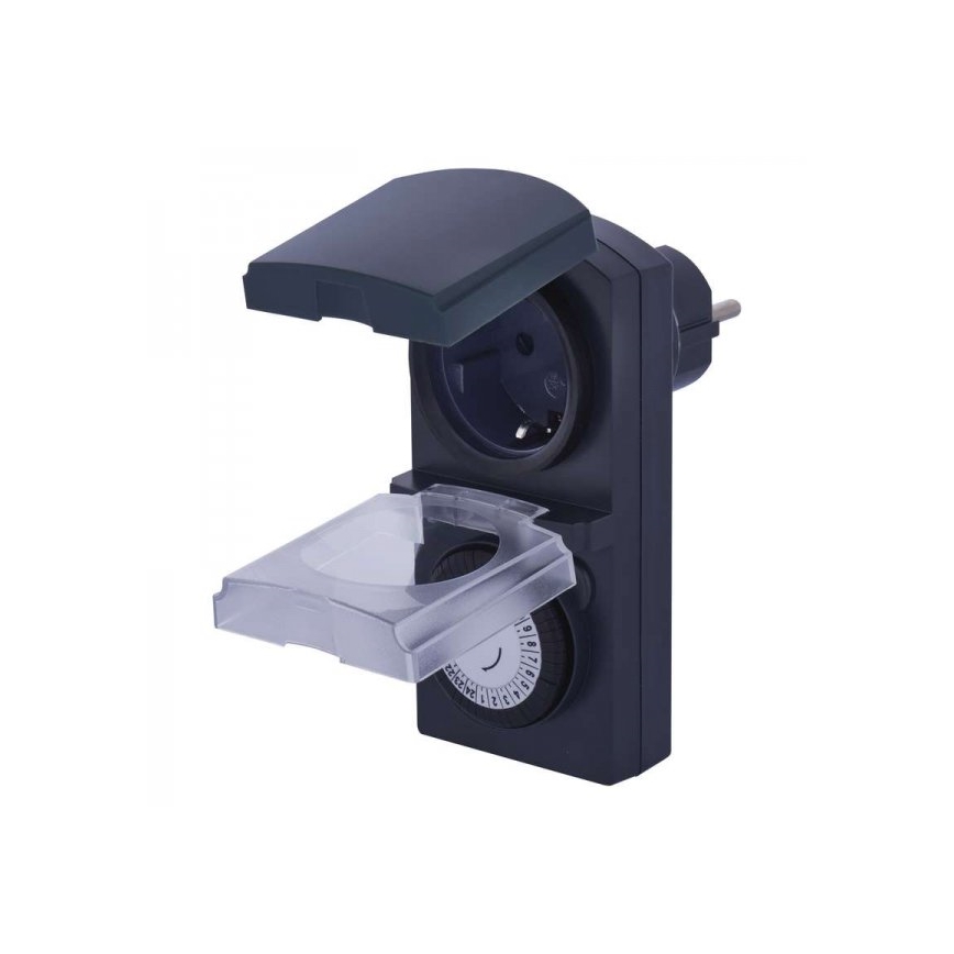 Temporizador mecánico de exterior SCHUKO IP44