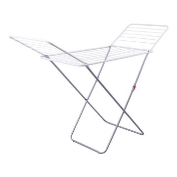 Tendedero de ropa plegable TORO 180x93 cm blanco