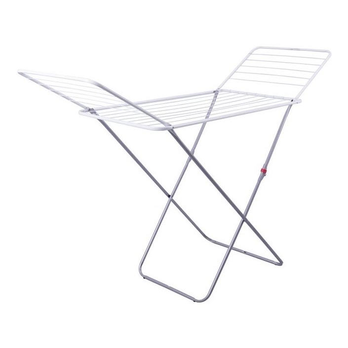 Tendedero de ropa plegable TORO 180x93 cm blanco