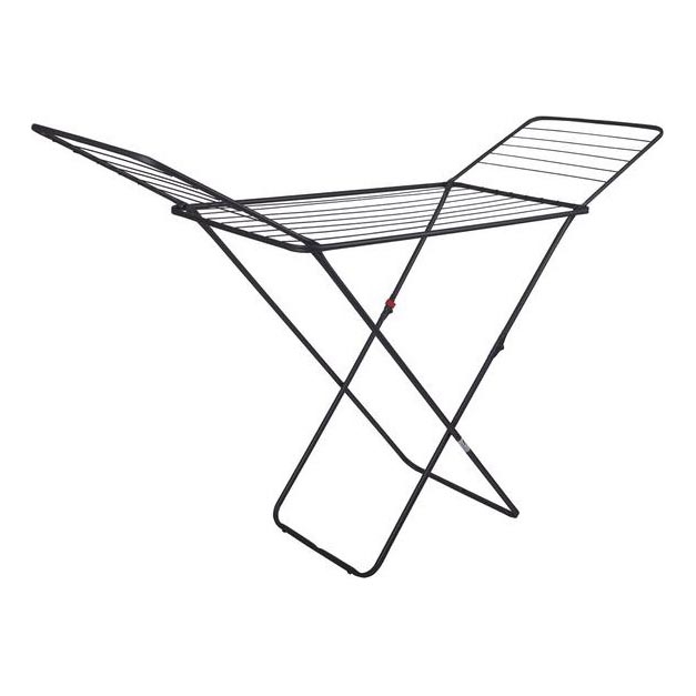 Tendedero de ropa plegable TORO 180x93 cm negro