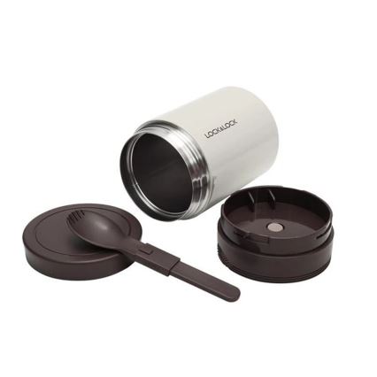 Termo para alimentos y bebidas WAVE 0,5 l blanco