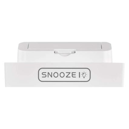 Termómetro digital con higrómetro, 1xAA, blanco