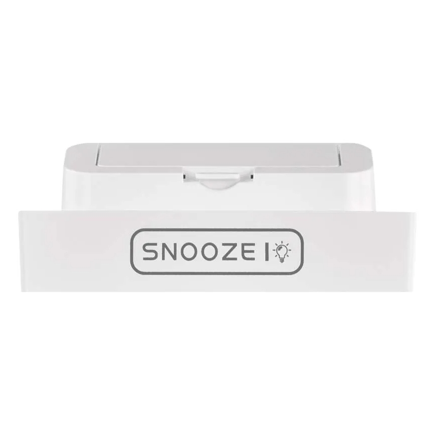 Termómetro digital con higrómetro, 1xAA, blanco