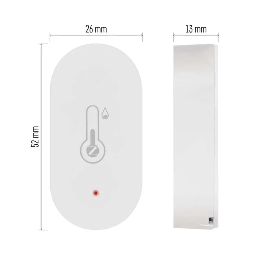 Termómetro digital inalámbrico GoSmart 1×CR2032