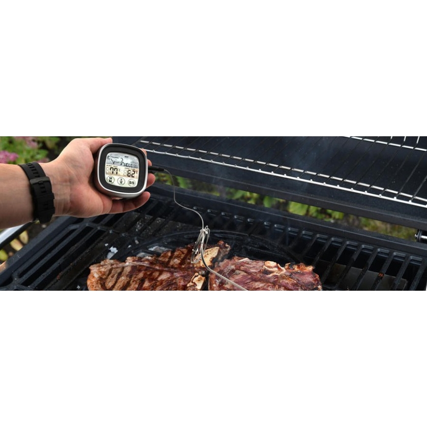 Termómetro digital para carne con sonda -20-300°C 2xAAA