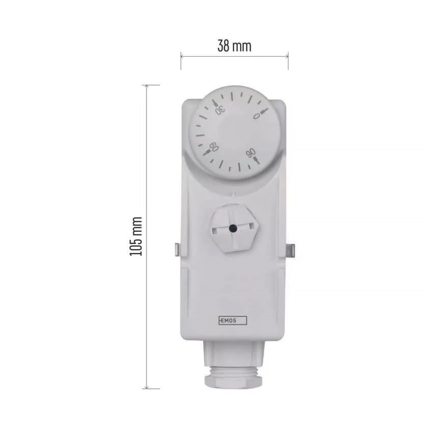 Termostato de alimentación de 230V