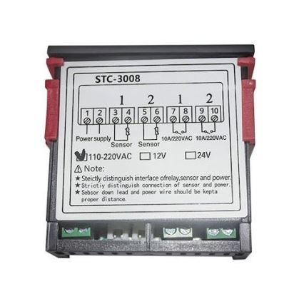 Termostato digital dual 3W/230V