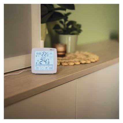 Termostato digital inalámbrico GoSmart 230V/16A Wi-Fi