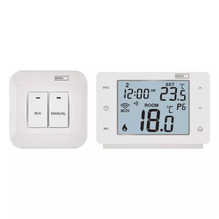 Termostato digital inalámbrico GoSmart 230V/16A Wi-FI Tuya