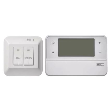 Termostato programable 230V + 2xAA