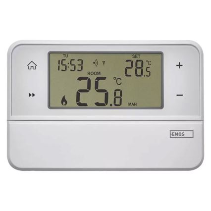 Termostato programable 2xAA