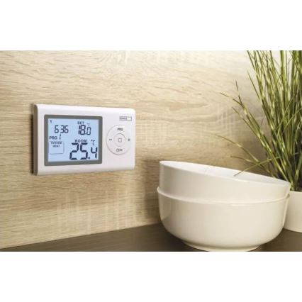 Termostato programable 2xAAA